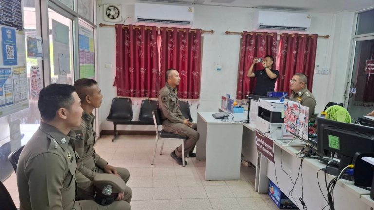 ผบก.ภ.จว.สุโขทัย ตรวจเยี่ยม สภ.ศรีนคร